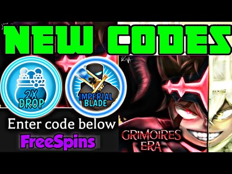 *NEW* ALL WORKING CODES FOR GRIMOIRES ERA IN 2024! ROBLOX GRIMOIRES ERA CODES ROBLOX FEBRUARY CODES