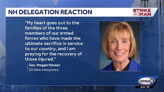 New Hampshire congressional delegation reacts to deaths of US service members after Iran airstrikes