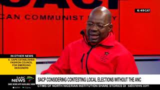 SACP considering contesting local elections without the ANC