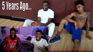 Me & Flight React To Our First 1v1 Basketball Game!