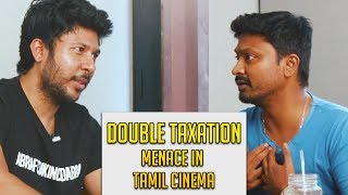 Pandigai director Feroz and hero Krishna talk about the double taxation menace in Tamil cinema