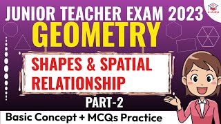 Shapes And Spatial Relationship | Geometry Class For JT | Basic Concepts | JT 2023 | Math Class JT