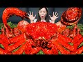 대왕 킹크랩 🦀 전복 가리비 해물찜 먹방 (ft. 볶음밥) Giant KING CRAB Seafood Boil shrimp Recipe Mukbang ASMR Ssoyoung