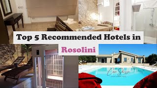 Top 5 Recommended Hotels In Rosolini | Best Hotels In Rosolini