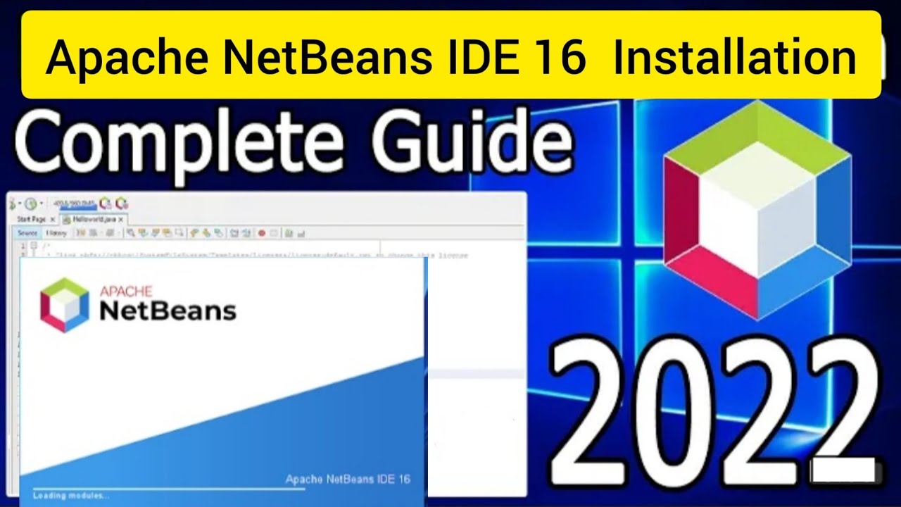 How To Install Apache NetBeans 16 In Windows 11 [ 2022 UPDATES ...