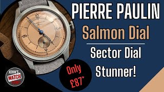 Pierre Paulin Salmon Sector Dial Stunner. A pleasant Surprise.