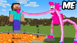 I Fooled My Friend with MOMMY LONG LEGS in Minecraft