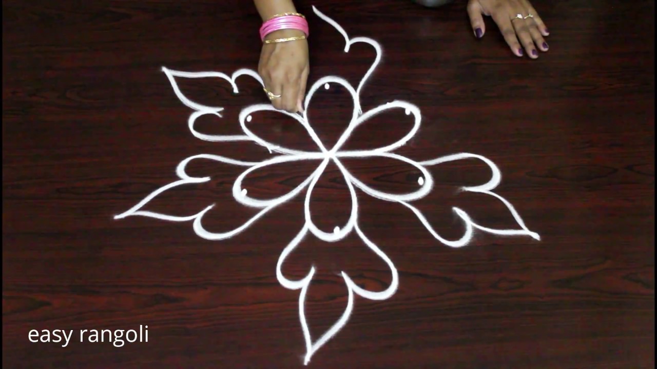 Simple Easy Kolam Images