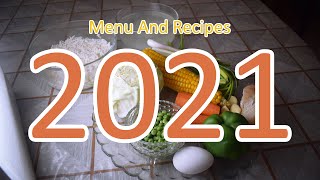 HAPPY NEW YEAR 2021 | نیا سال مبارک | Menu And Recipes Wishing New Year at YouTube