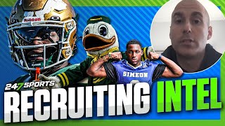 Latest college football recruiting intel 🧠 🏈  | Nyckoles Harbor, Oregon Ducks, Texas Longhorns