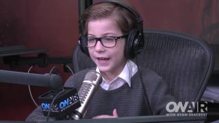 Jacob Tremblay Too Scared to Watch "Shut In" | On Air with Ryan Seacrest