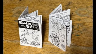 DIY 8 page ZINE (from 1 piece of paper!)