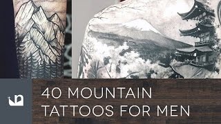 40 Mountain Tattoos For Men