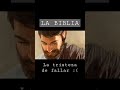 La tristeza de fallar #biblia #dios #shorts #jesus #cristianos #triste #tristeza #pecado #fe #fyp