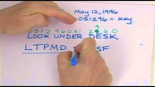 Homeschool Science Experiment: CRYPTOGRAPHY Date Shift Cipher