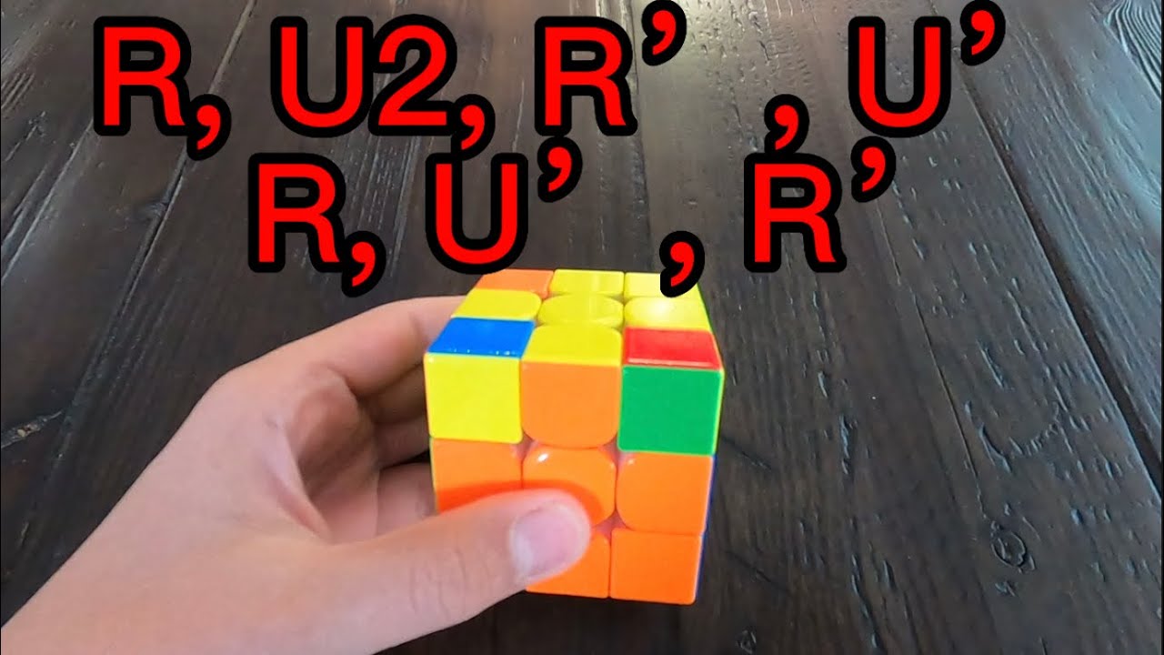 Oll 26 Easy Cubing Tutorial Youtube