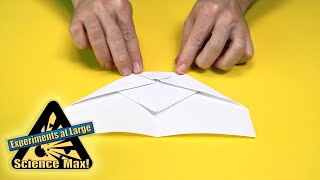 How To Make A Paper Airplane | Science Max