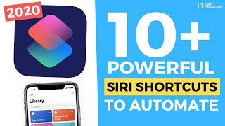 10+ POWERFUL Siri Shortcuts 2020