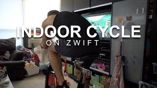 Using an Exercise Bike on Zwift