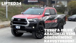 Toyota Hilux Aracımızı Yeni Görünümüne Kavuşturduk!