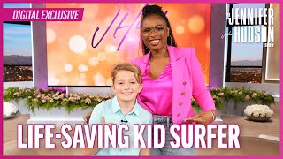 12-Year-Old Pro Surfer Recalls Saving Someone’s Life | ‘Just Happened’