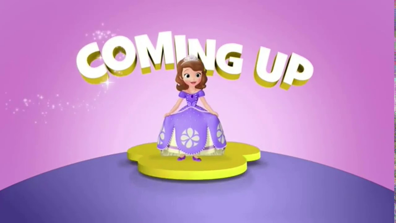 Disney Junior Coming Up Bumper : Sofia The First (2013) - YouTube