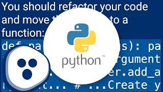 How do you write tests for the argparse portion of a python module?