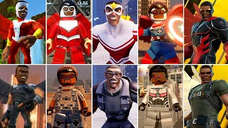 Falcon (Sam Wilson) Evolution in Games