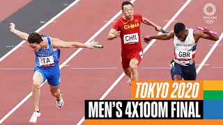 🏃‍♂️ Men's 4x100m Final | Tokyo Replays