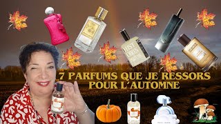 7 parfums que je ressors pour l'automne