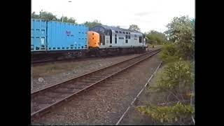 37715 leaves Calvert with an empty binliner train