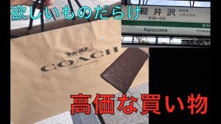 【1日旅行】こんな買い物初めて！軽井沢アウトレットに行ってきた