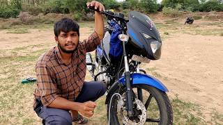 How to  blead your old brake fluid from your motercycle in TELUGU