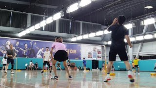 [4K] 20231104 - Recreational Badminton Gameplay REC 4