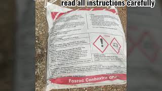 Fosroc conbextra GP-2 grouting or core filling method