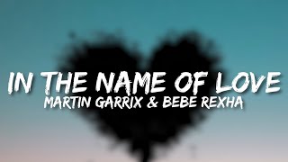 In The Name Of Love - Bebe Rexha & Martin Garrix (Lirik Terjemahan)