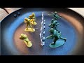 Melting Plastic Soldiers in a Frying Pan 2!