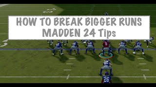 How To Run The Ball for Bigger Gains in Madden: Madden 24 Tips and Tricks