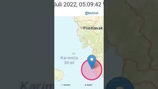 Gempa Tektonik M 2.1 Guncang Ketapang, BMKG Imbau Warga Tetap Tenang