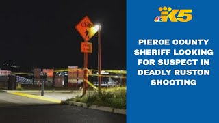Pierce County Sheriff asking for help finding shooter in Ruston murder