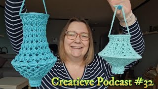 Creatieve Podcast #32 Afgemaakte projecten , aankopen van de Handwerkbeurs in houten en meer Chaos