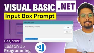 Prompt Box for Input from User in VB.Net | Visual Basic.Net Tutorial - Input Box