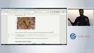 Image Analysis in Python with SciPy and scikit-image | SciPy 2018 Tutorial | Stefan van der Walt