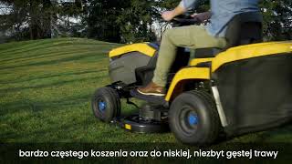 Traktor akumulatorowy Estate 798e - tryb inteligentnego koszenia - traktor ogrodniczy - STIGA POLSKA