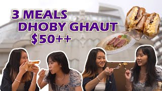 We Spent $50+ on 3 Meals at Dhoby Ghaut! | FORK OUT EP 01