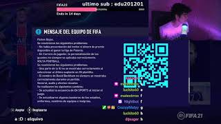 Nuevo server? ULTIMA ACTUALIZACION DE FIFA 21 VERSION 1.25