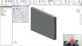U5 | Inventor Rectangular Pattern