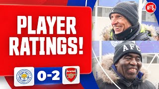 'He Can't Be A Ten!' Robbie \u0026 Lee Judges Player Ratings! | Leicester 0-2 Arsenal