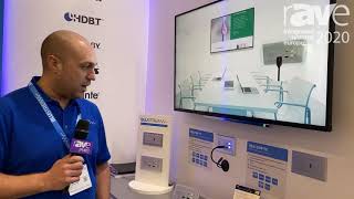 ISE 2020: Blustream Demos Autoswitching Function on HEX31WP-TX 3x1 HDBaseT Wall Plate