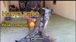 Repaint rangka vixion old pake pilok samurai hasil ‼️Seperti baru lagi#samuraipaintindonesia